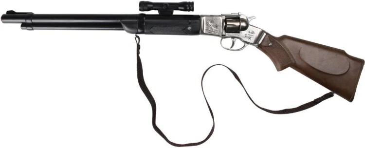 Strzelba kowbojska plastikowa 8 naboi, Gonher