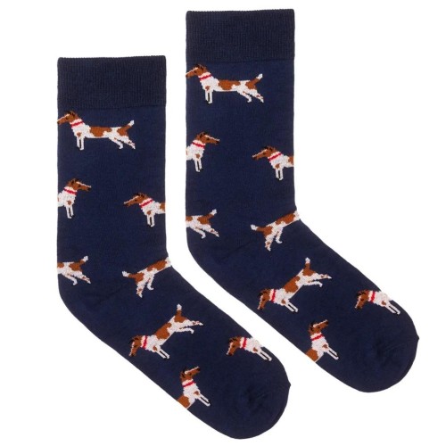 Skarpetki bawełna organiczna teriery 36-41