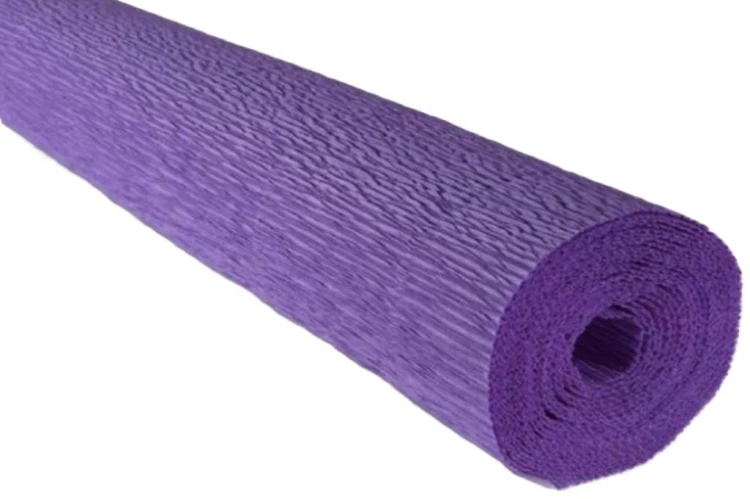 Krepina 50x250cm 180g fioletowa, Alfa Pastello