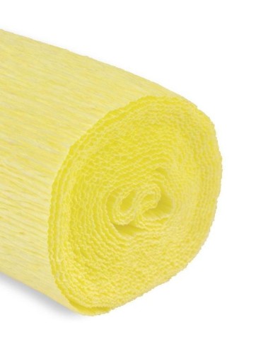 Krepina 50x250cm 180g żółta jasna, Alfa Pastello