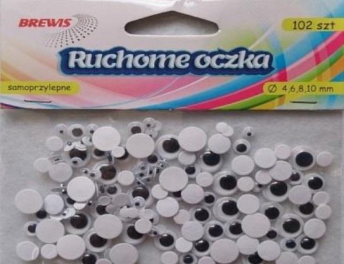 Ruchome oczka 102szt, Brewis