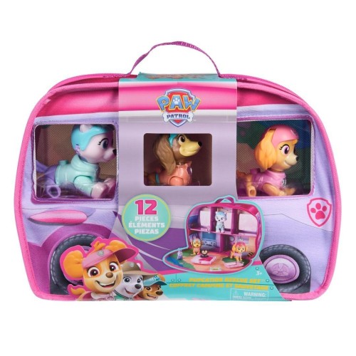 Psi Patrol: camping ze Skye - zestaw z figurkami