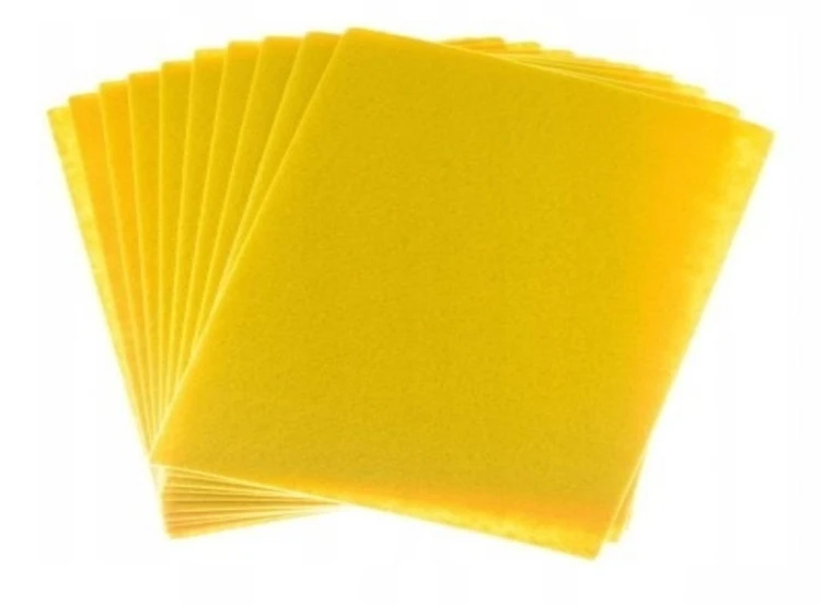 Filc A4 żółty 1mm 10szt, Brewis