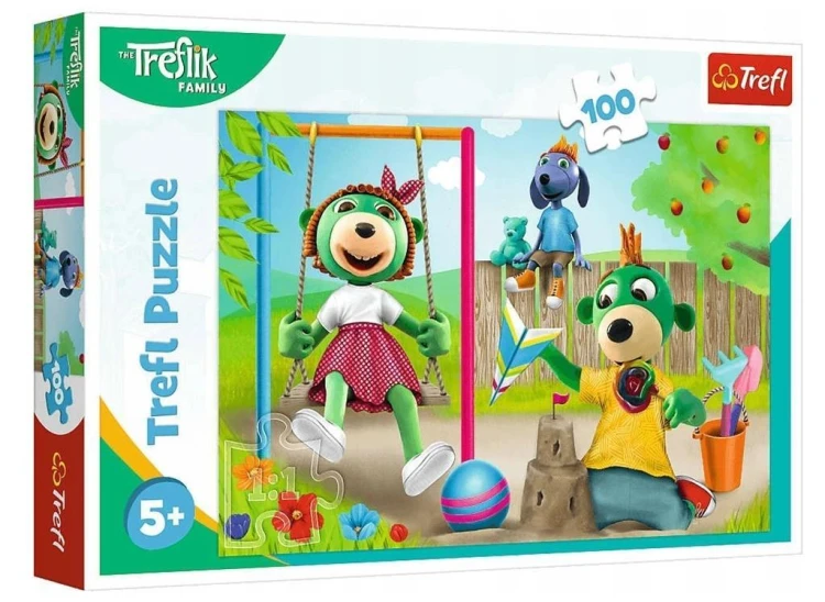 Puzzle 100 Zabawne Trefliki TREFL, Trefl