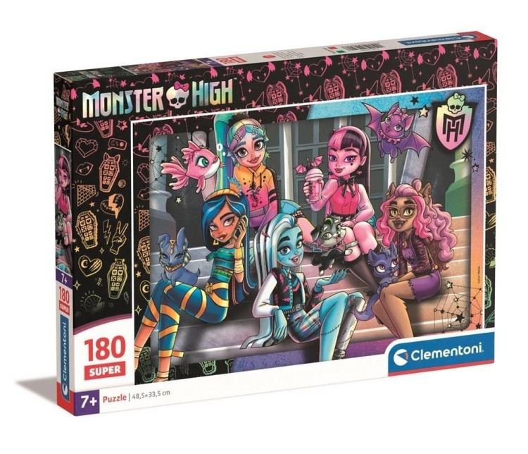 Puzzle 180 Super Monster High, Clementoni