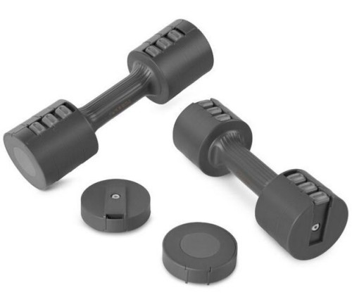 Hantle rugulowane 2x2,5kg