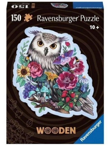 Puzzle drewniane 150 Sowa, Ravensburger
