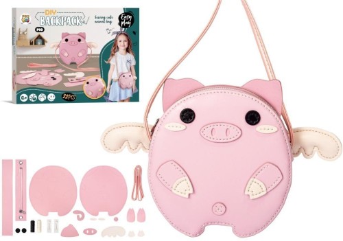 Plecak twórczy torebka Świnka