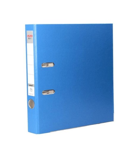 Segregator A4 5cm PP aqua Q file, HERLITZ