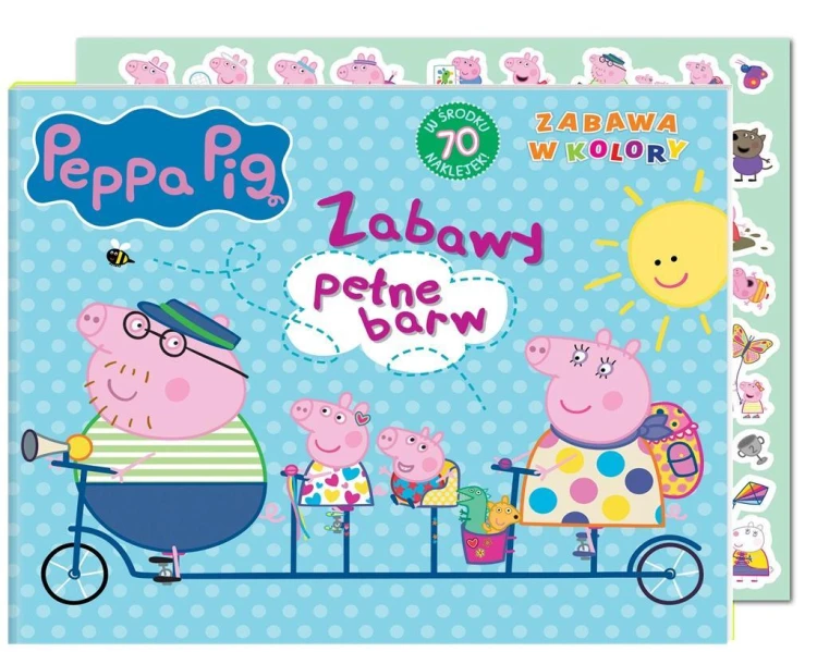 Peppa Pig. Zabawa w kolory cz.9, praca zbiorowa