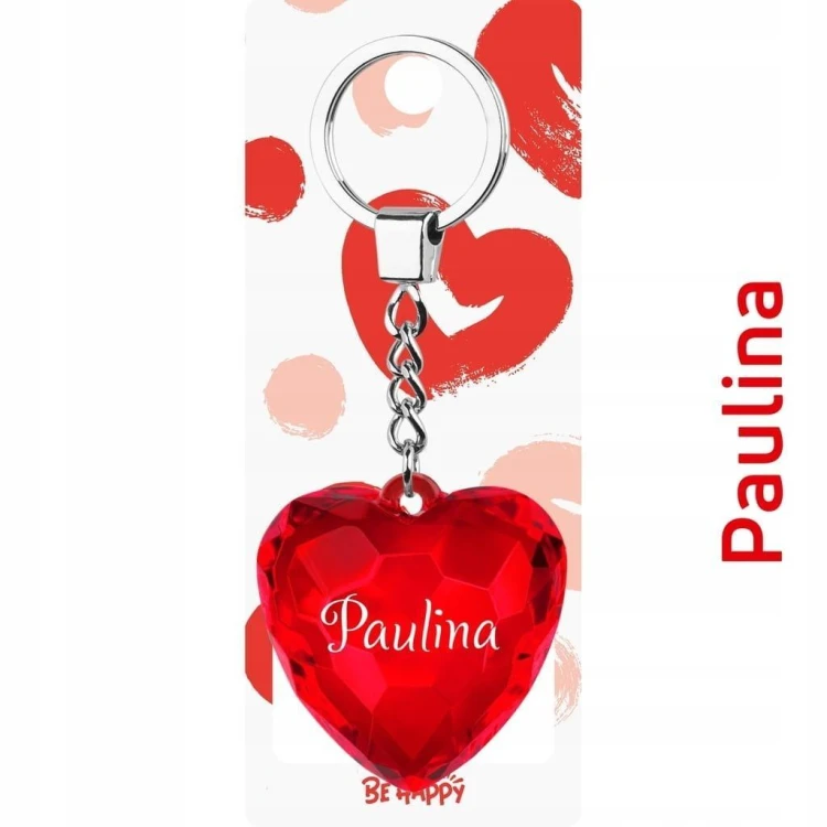 Brelok Serce Paulina, Be-Happy Gifts
