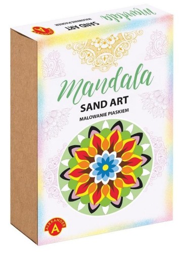 Piaskowe Malowanki Mandala Sand Art, Alexander