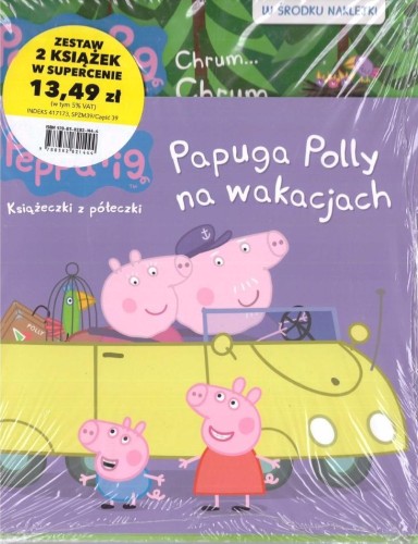 Świnka Peppa zestaw książeczek, praca zbiorowa