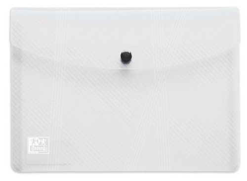 Teczka kopertowa A5 bezbarwna 5szt, Oxford