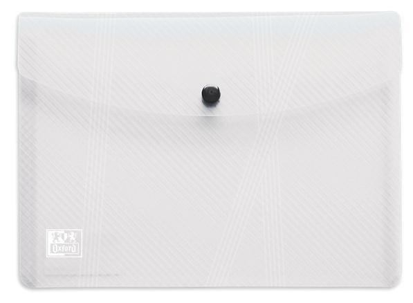 Teczka kopertowa A5 bezbarwna 5szt, Oxford