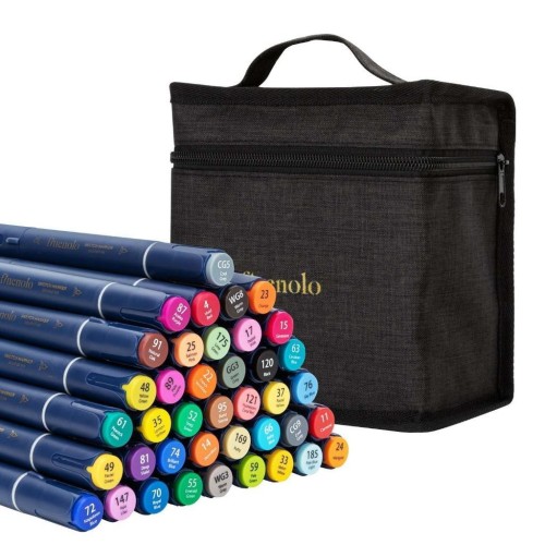 Markery dwustronne artystyczne Finenolo 40kol DELI