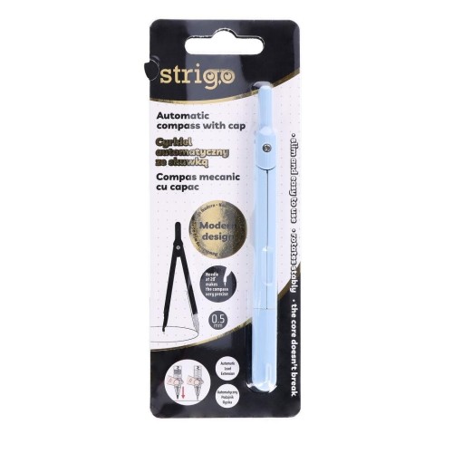 Cyrkiel automatyczny niebieski, Strigo