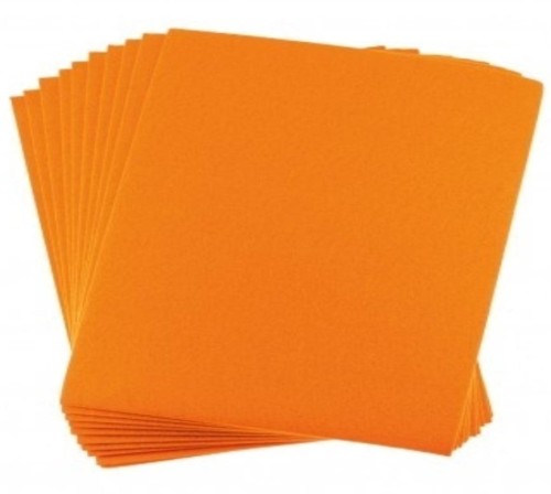 Filc A4 pomarańczowy 1mm 10szt, Brewis