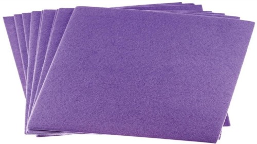 Filc A4 fioletowy 1mm 10szt, Brewis