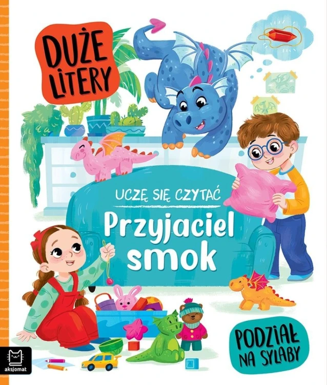 Uczę się czytać. Podział na sylaby. Przyjaciel...