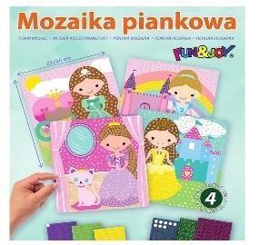 Mozaiki piankowe Girls 4 wzory, Titanum