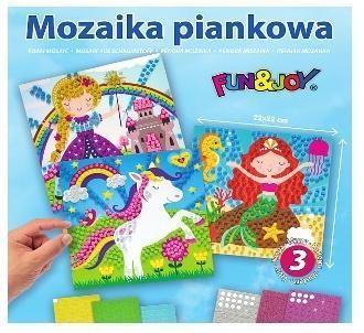 Mozaiki piankowe Girls 3 wzory, Titanum