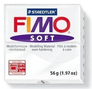 Masa Fimo Soft 56g 0 biały STAEDTLER, Staedtler