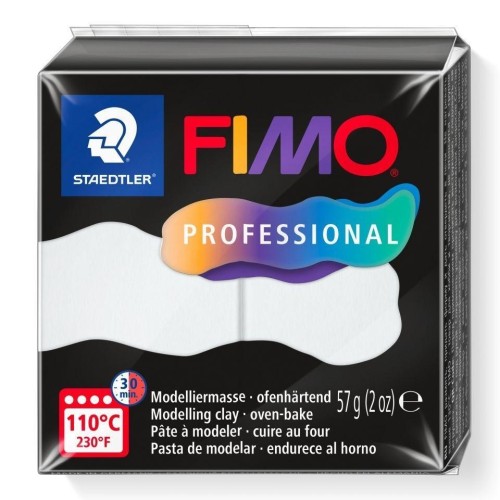 Masa termoutwardzalna Fimo 57g biały, Staedtler