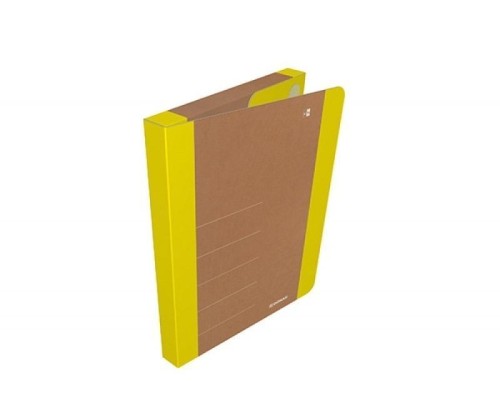 Teczka na rzepy A4/3cm żółta DONAU, Donau