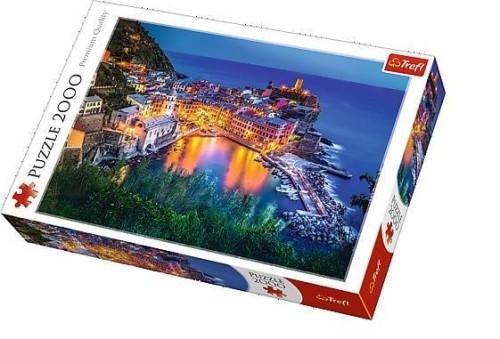 Puzzle 2000 Vernazza o zmroku TREFL, Trefl