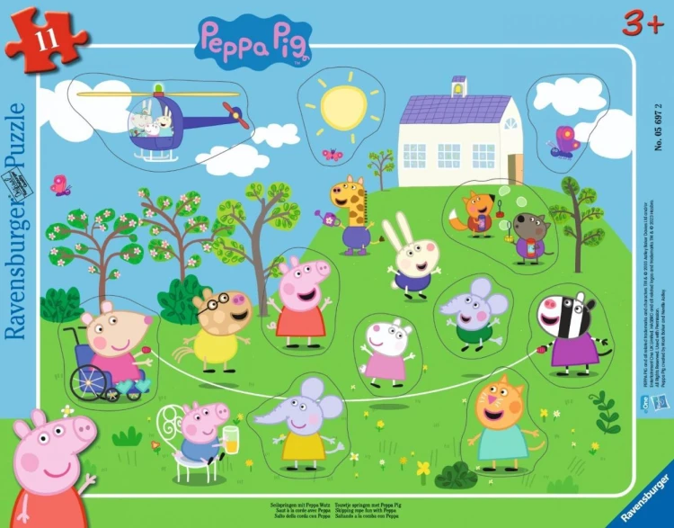 Puzzle Peppa Pig Where to Put It?, Ravensburger