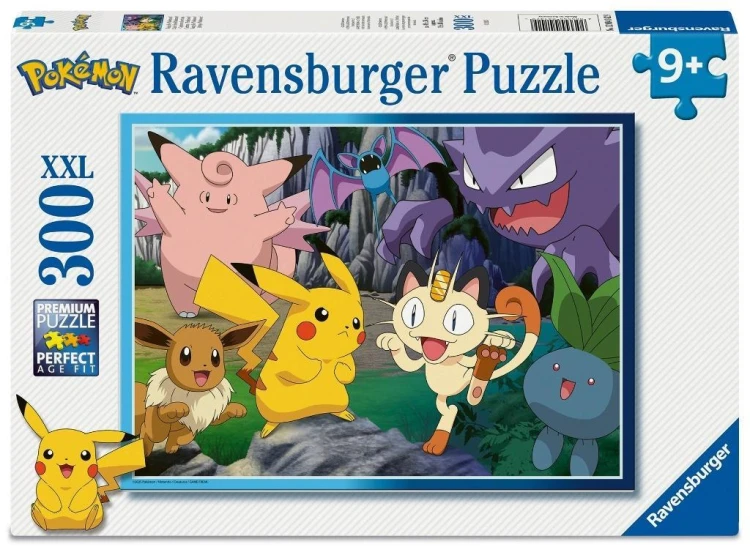 Puzzle dla dzieci 2D: Pokemon 300el, Ravensburger