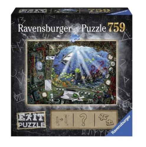 Puzzle 759 EXIT Łódź podwodna, Ravensburger