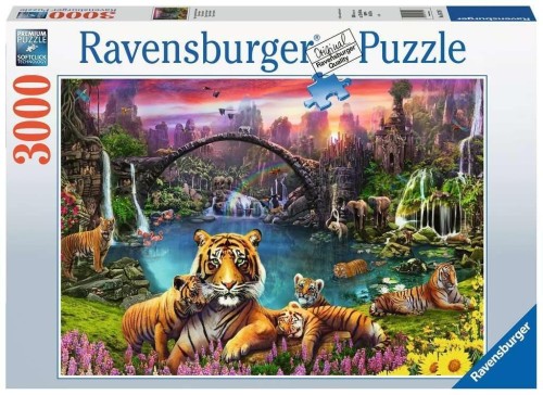 Puzzle 3000 Dzika natura z kwiatami, Ravensburger