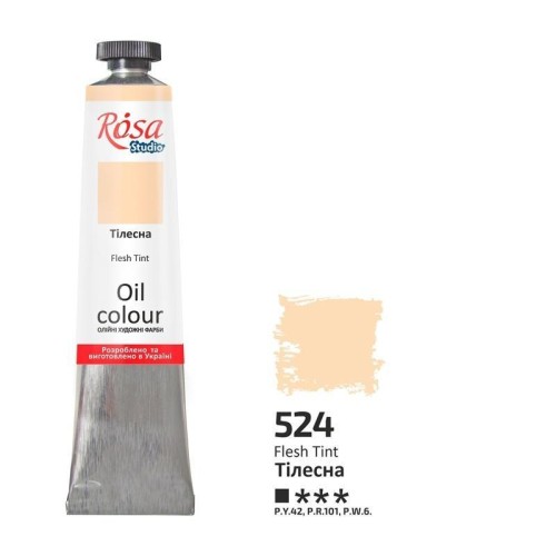 Farba olejna flesh tint 524 45ml, Rosa