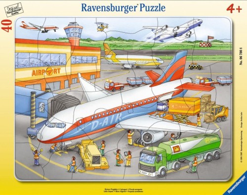 Puzzle 40 Airport Frame, Ravensburger