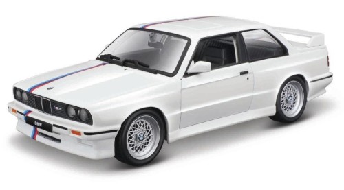 1988 BMW 3 Series M3 white 1:24 BBURAGO, BBurago