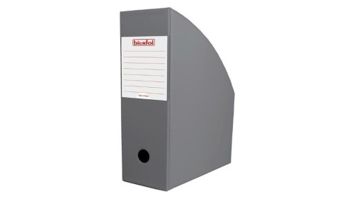 Pojemnik na dokumenty szary 10cm, Biurfol