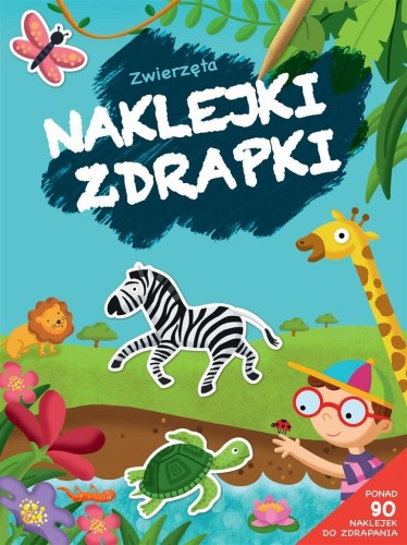 Naklejki zdrapki. Przyroda, praca zbiorowa