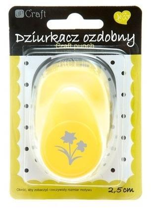Dziurkacz ozdobny 2,5cm żonkil, Dalprint