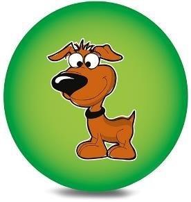 Piłka PVC 230MM - Fafik, Artyk