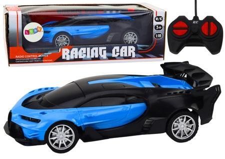 Auto sportowe RC 1:22 niebieskie, Leantoys