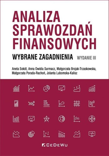 Analiza sprawozdań finansowych w.3, praca zbiorowa