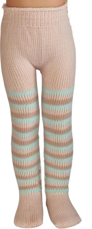 Rajstopy dla lalek 32cm kolorowe paski