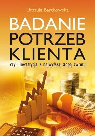 Badanie potrzeb klienta, Urszula Bartkowska