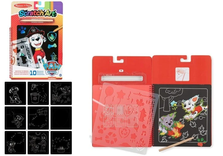 Psi Patrol Historie zdrapywane Marshall