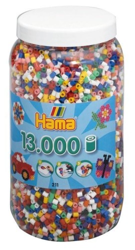 Koraliki Midi w pojemniku 13000el, Hama