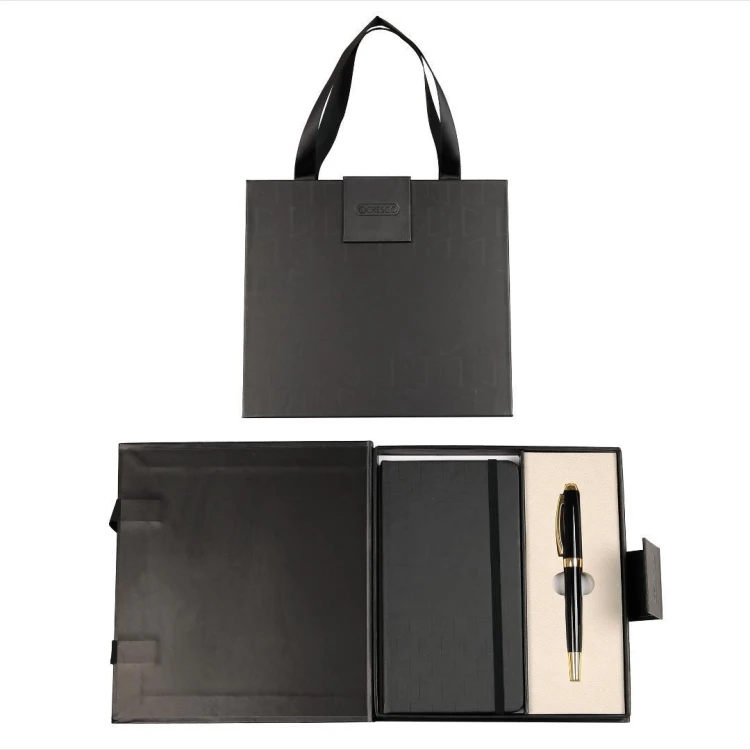 Pióro wieczne + notes Symphony premium czarno...