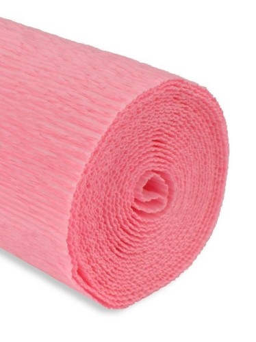 Krepina 50x250cm 180g różowa bieliźniana