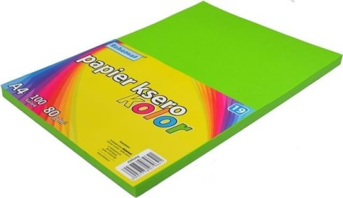 Papier ksero A4/100K zielony, Schemat